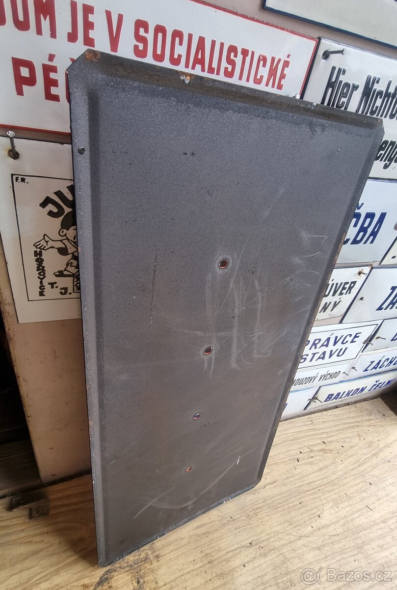 Smaltovaná cedule uloženky top stav ČSD ŽELEZNICE - 5