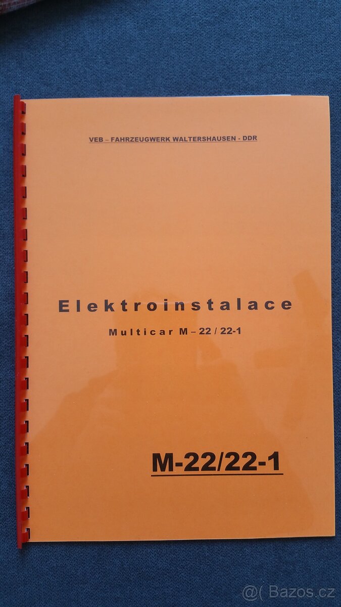 Návody a katalogy Multicar 22/25 - 5