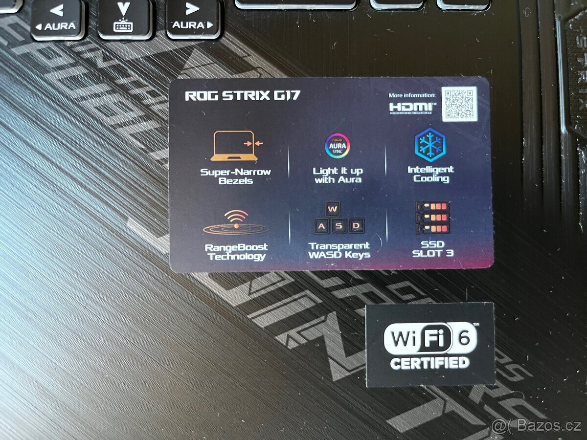 Herní notebook ASUS ROG Strix G17 - 5