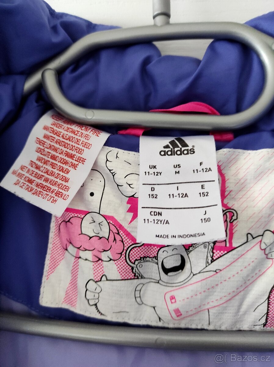 Adidas zimní bunda 146/152 - 5