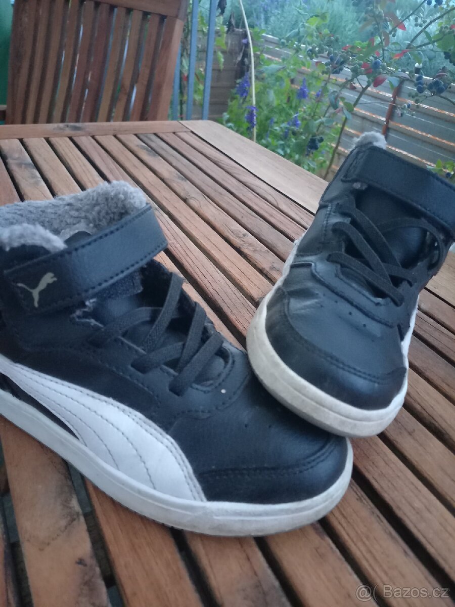 Dívčí/chlapecké boty Puma. Vel. 31 s kožíškem. - 5