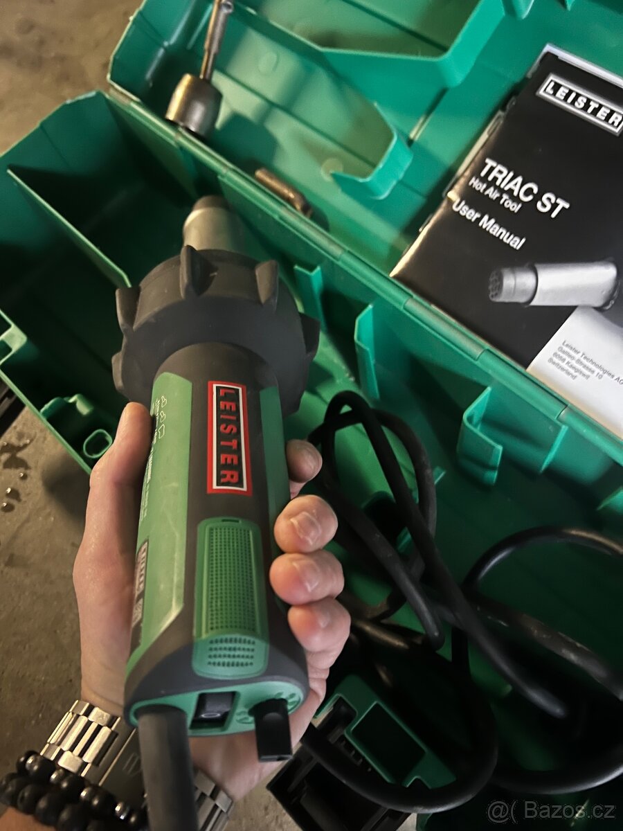 Leister TRIAC ST skoro nový s příslušenstvím - 5