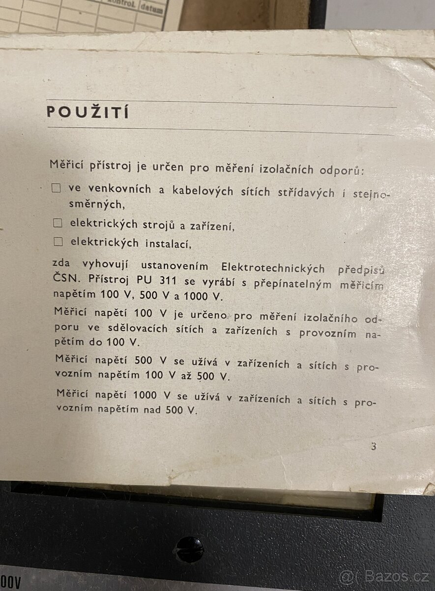 Tranzistorový měřič izolačních odporů - 5