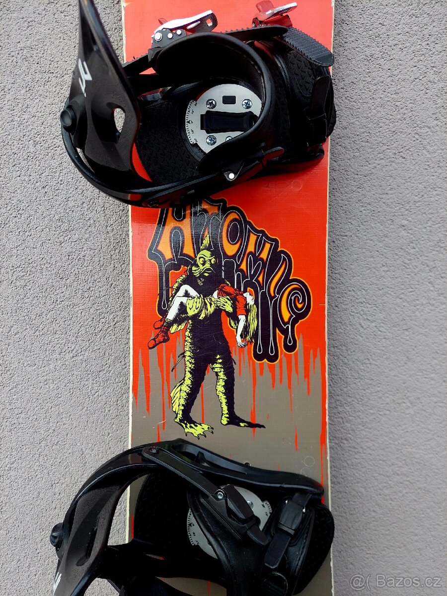 Snowboard ATOMIC REVIVAL, 140 cm + boty WESTIGE - 5