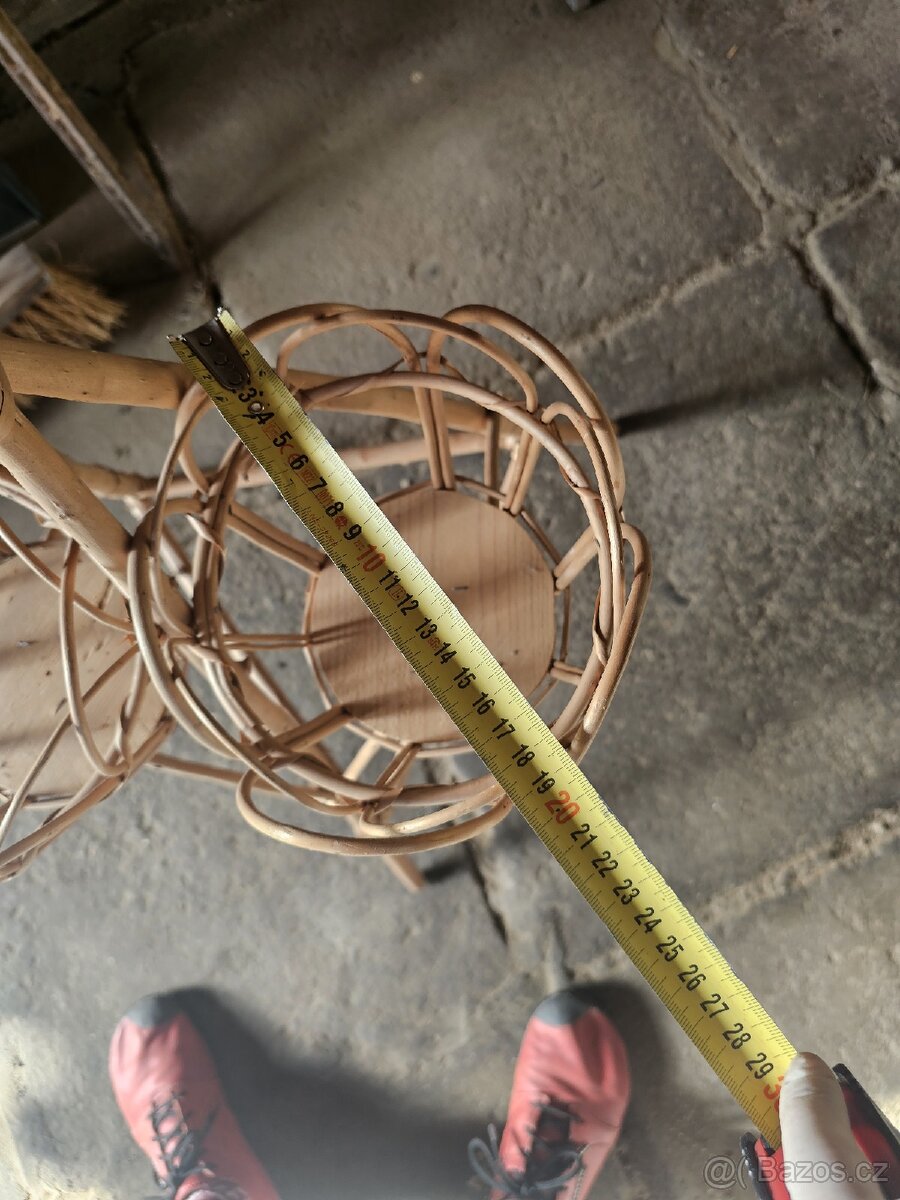 Bambusový stojan na květiny - 5