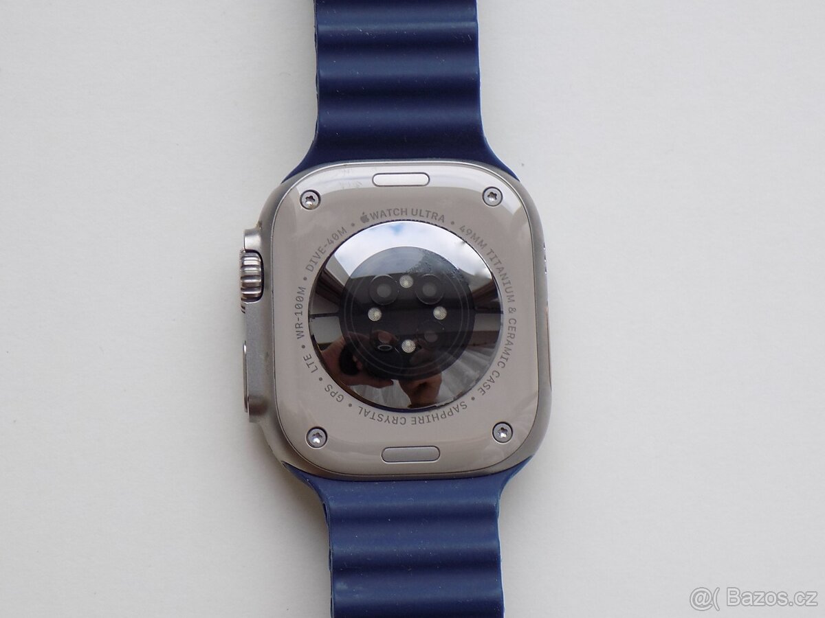 Apple Watch Ultra GPS + Cellular Titan - ZÁRUKA - TOP STAV - 5