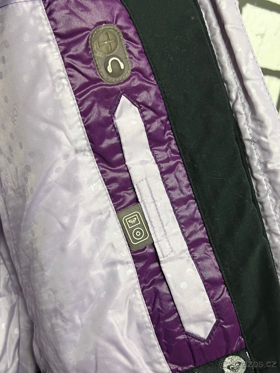 ÚŽASNÁ dámská lyžařská PÉŘOVÁ BUNDA ROXY za SUPER CENU - 5