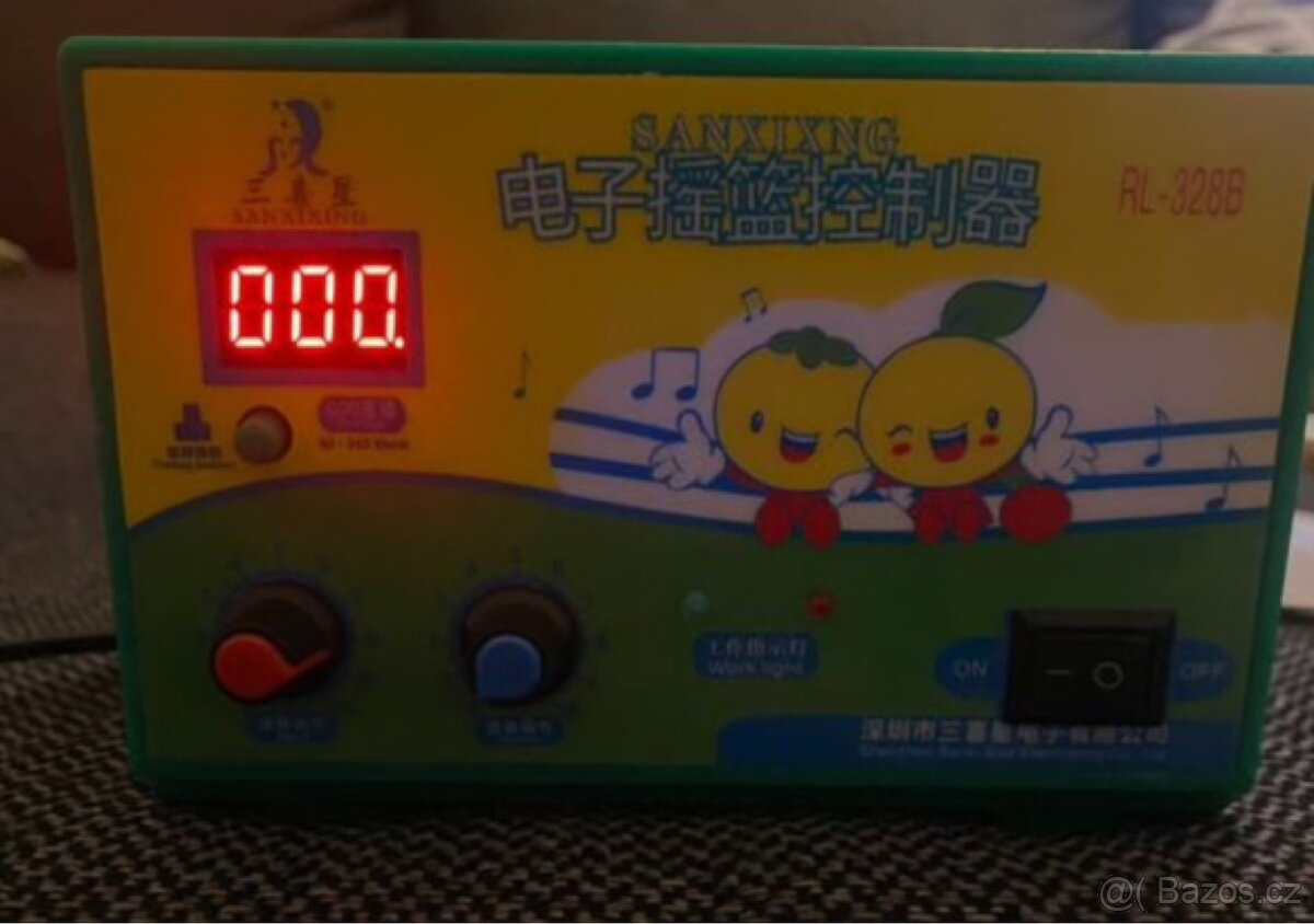 Elektronická dětská pružinová kolébka - 5