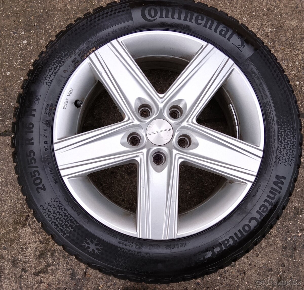 Zimní alu disky VW, Škoda , Seat 5x112 R16 - 5