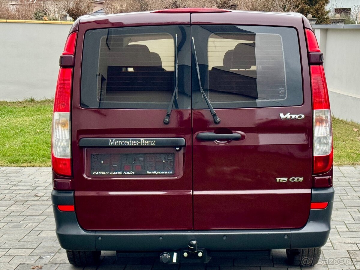 Mercedes-Benz Vito, 110KW,5MÍST,PRAVIDELNÝ SERVIS - 5