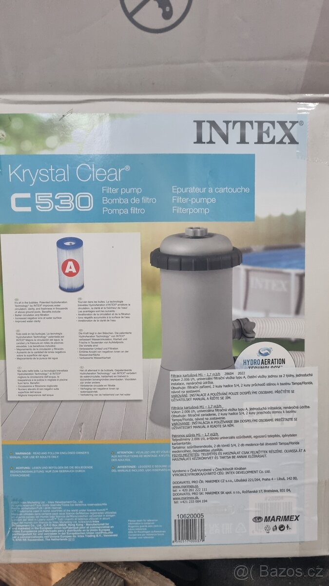 Kartušová filtrace Krystal clear c530 - 5