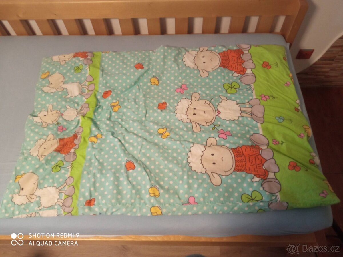 Dětská dřevěná postýlka - 5