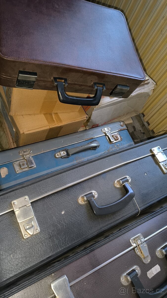 Retro kufry - staré - 5