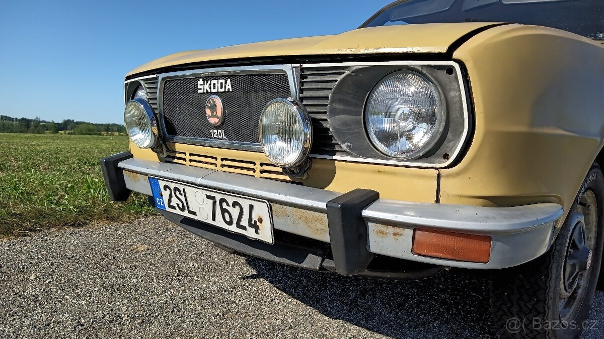 ŠKODA 120L, rok 1978, platná TK, EKO zaplaceno - 5