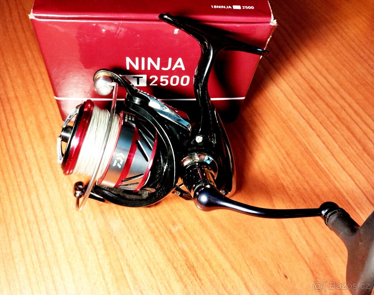 Přívlačový prut Gunki s navijákem Daiwa TOP STAV - 5