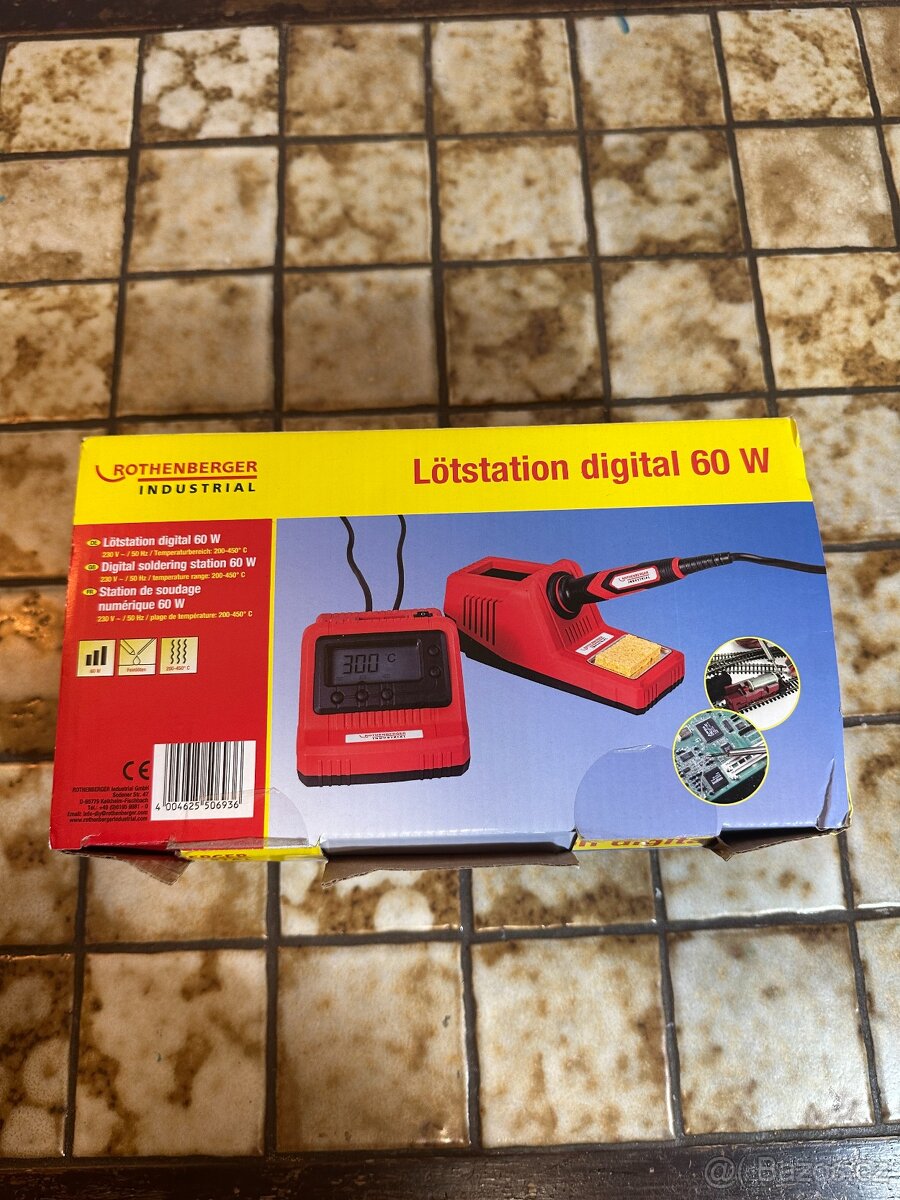 Pájecí stanice Rothenberger Industrial Lötstation Digital 60 - 5
