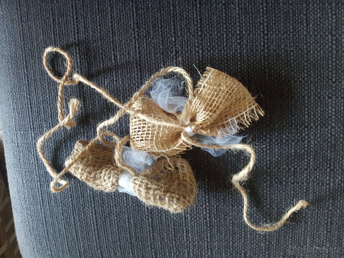 Dekorace - PŘÍRODNÍ/rustikální SVATBA - I. část - 5