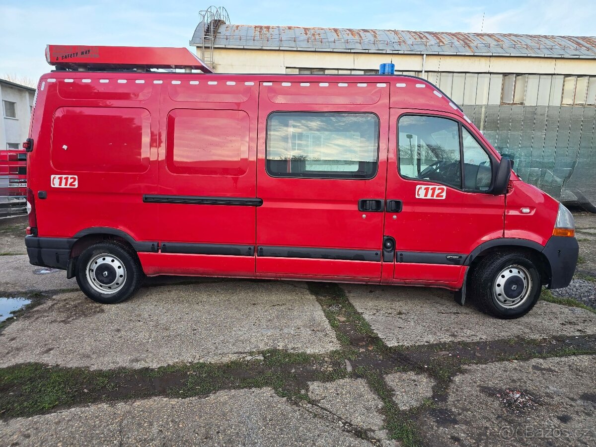Velitelské hasičské vozidlo, Renault Master dCi 120 kombi - 5
