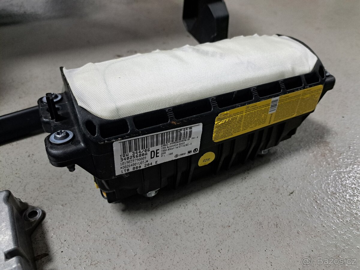 Airbagová sada VW Touran 1T2 + 1T1 - 5