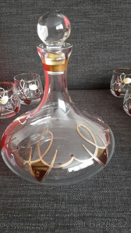Nová skleněná sada v dárkové krabici - 5