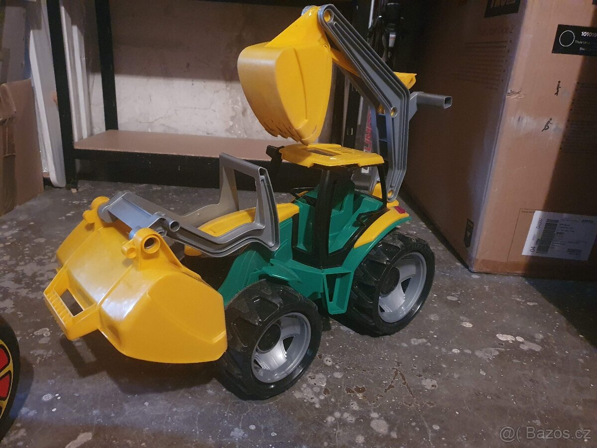 Sada dětských plastových vozítek + houpačka - 5