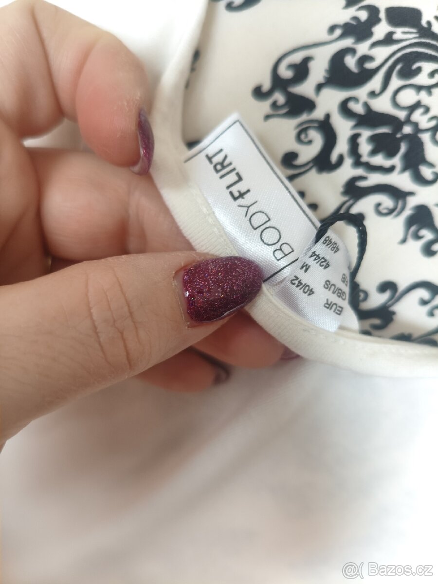 Denní šaty z viskózy vel. 40/42 - 5