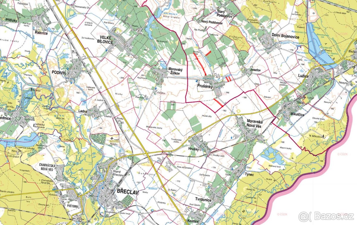 Zemědělská půda, prodej, Prušánky, Hodonín - 5