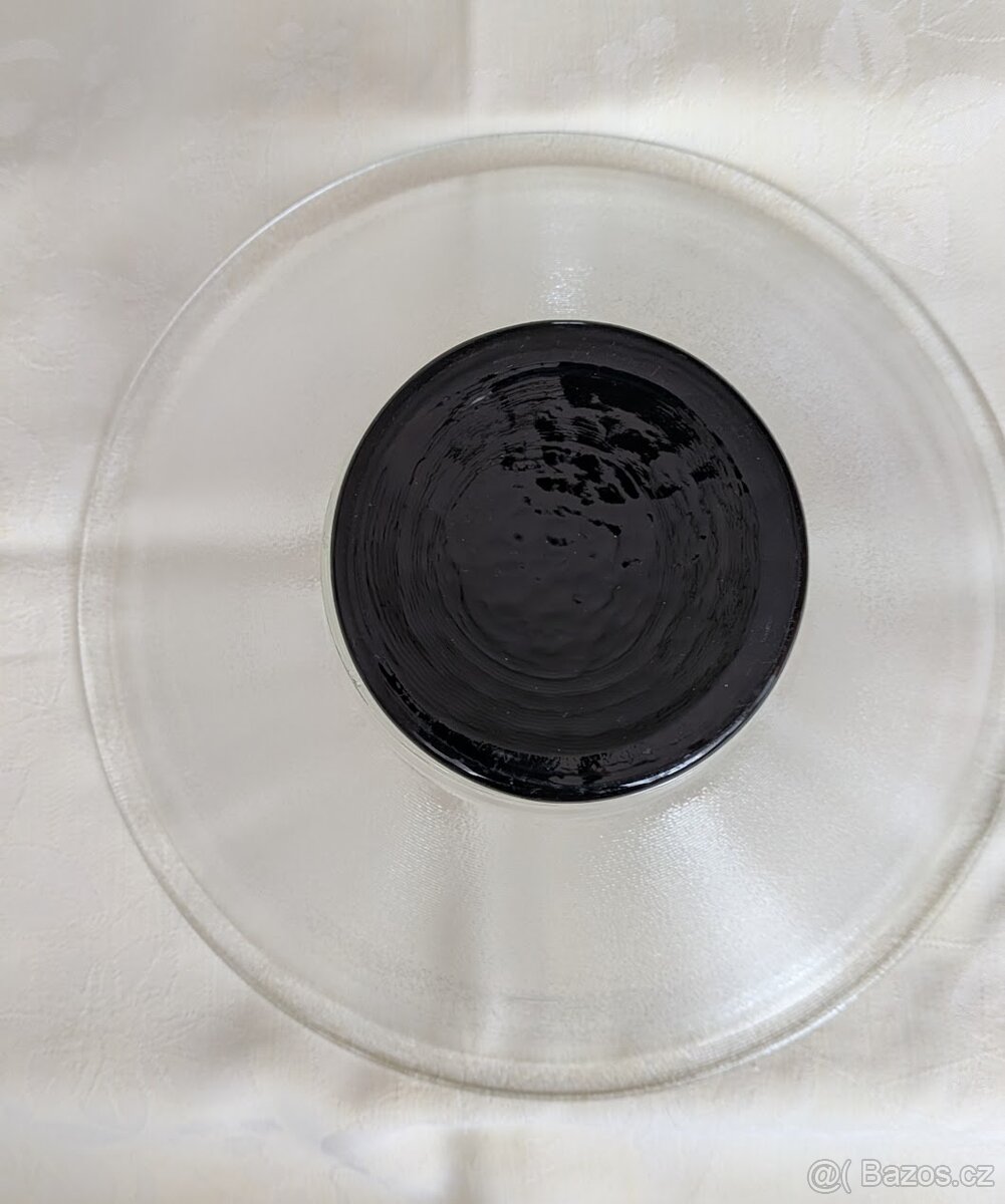 Hutní sklo - autorská mísa Jiří Šuhájek - 5