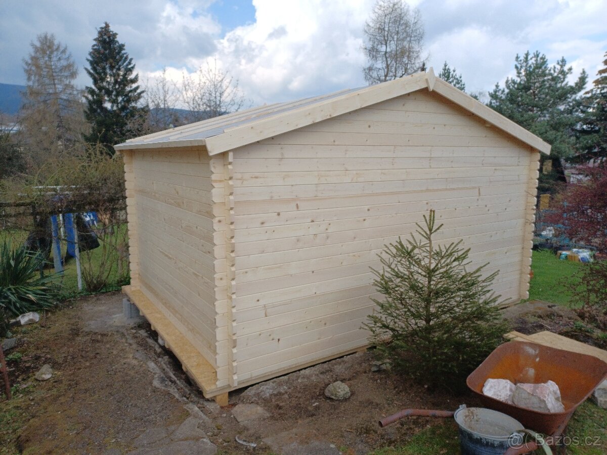 Zahradní domek 4x3 metry síla 28mm - 5