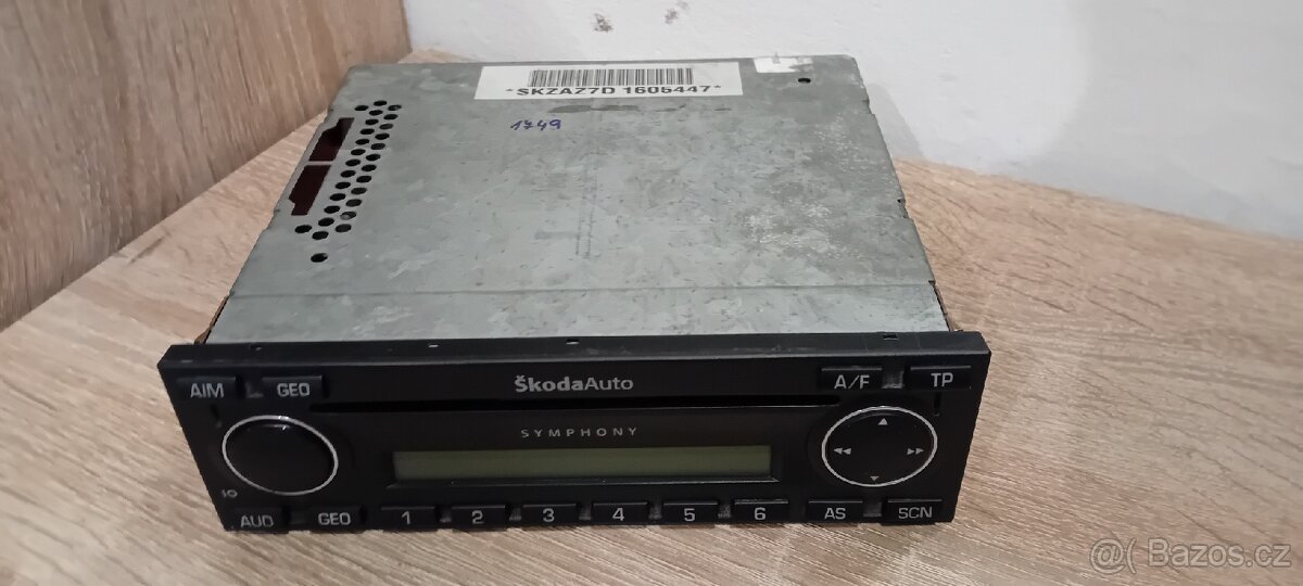 Autorádio Škoda Symphony s návodem - 5