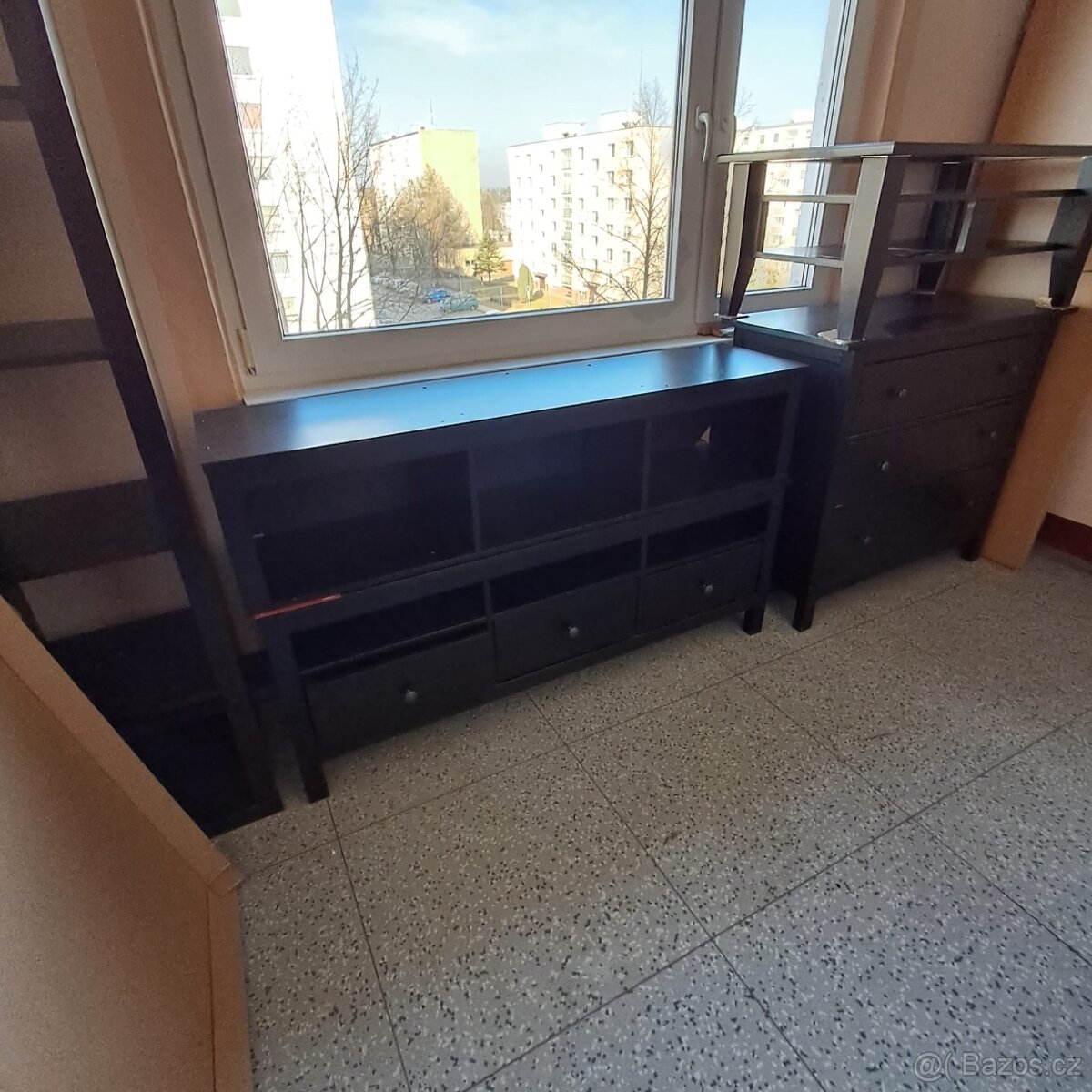 Ikea - nabytek Hemnes - cerno hnedy-set - 5