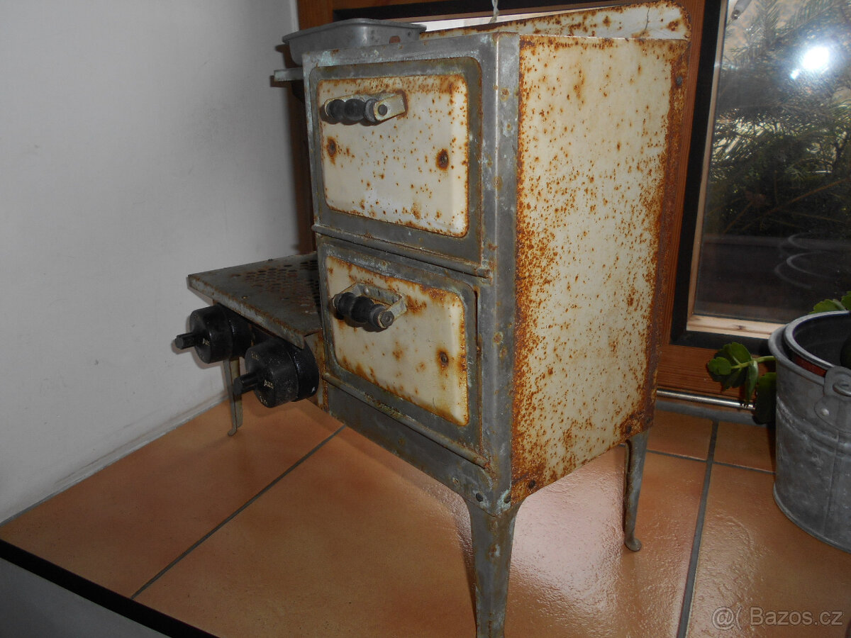 KAMÍNKA - STAROŽITNOST - STARÁ HRAČKA PRO DĚTI - 5