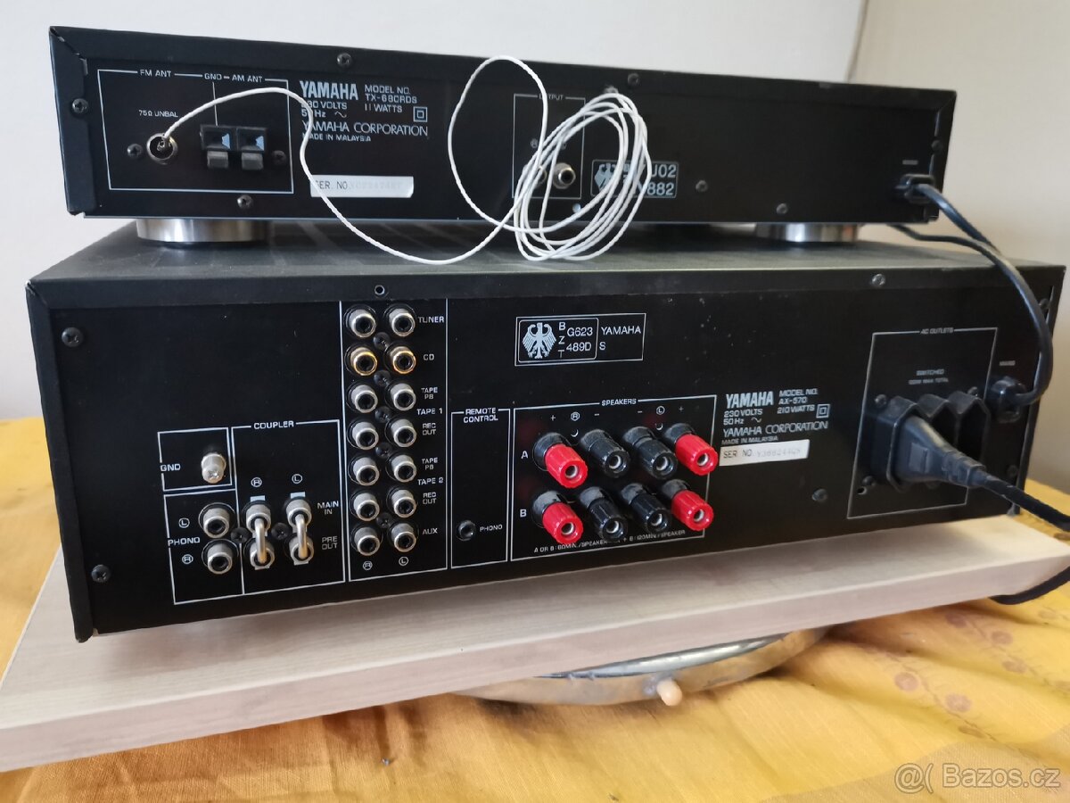 Zesilovač a Tuner Yamaha - 5