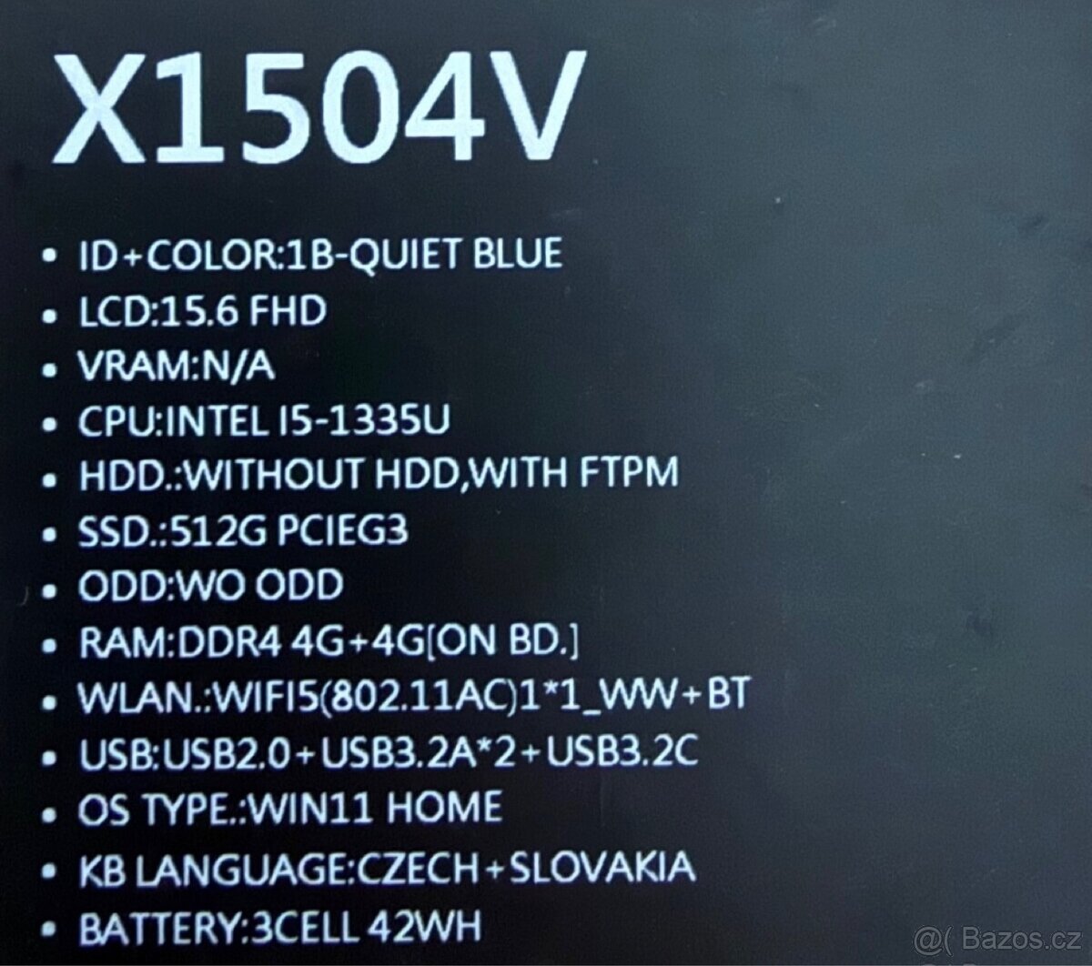 ASIS Vivobook 15 - 5