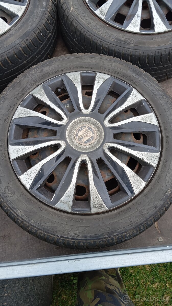 Plechová kola 195/55R15 85H - 5
