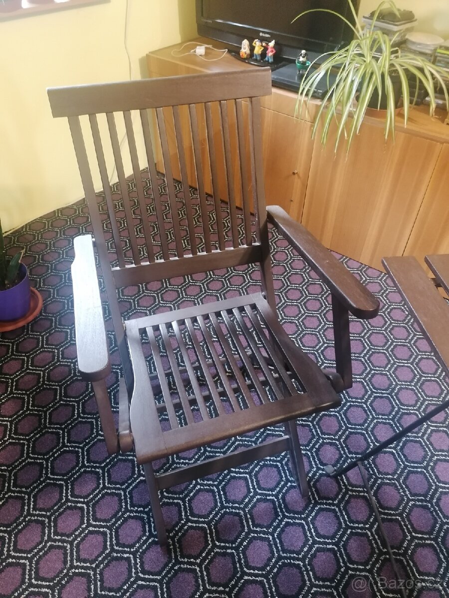 Skládací židle a stůl - 5