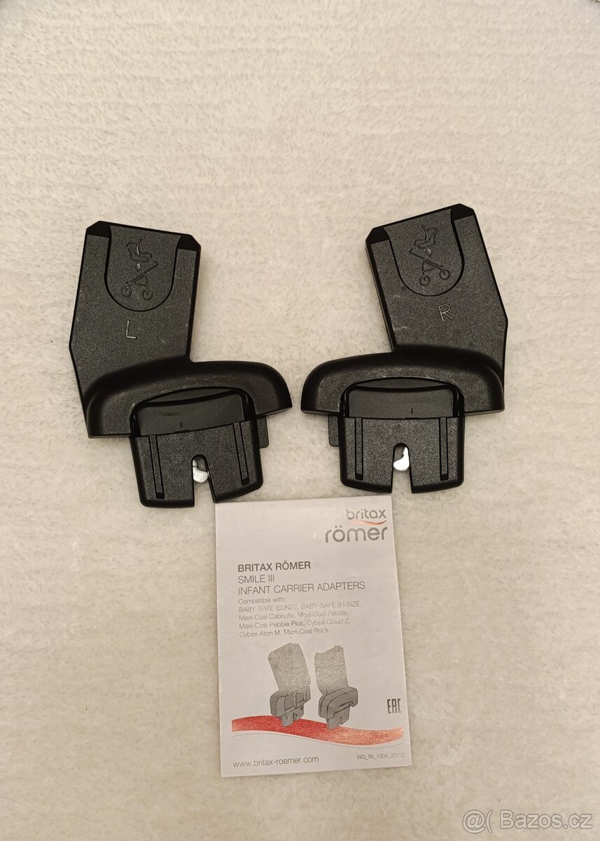 Autosedačka Britax Römer Baby-Safe 2 i-size + adaptéry - 5