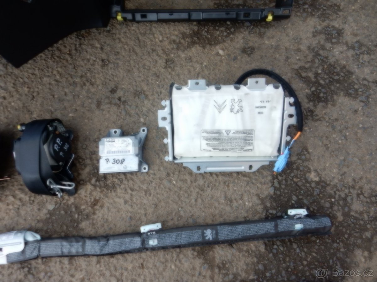 Airbagová sada Peugeot 308 - 5