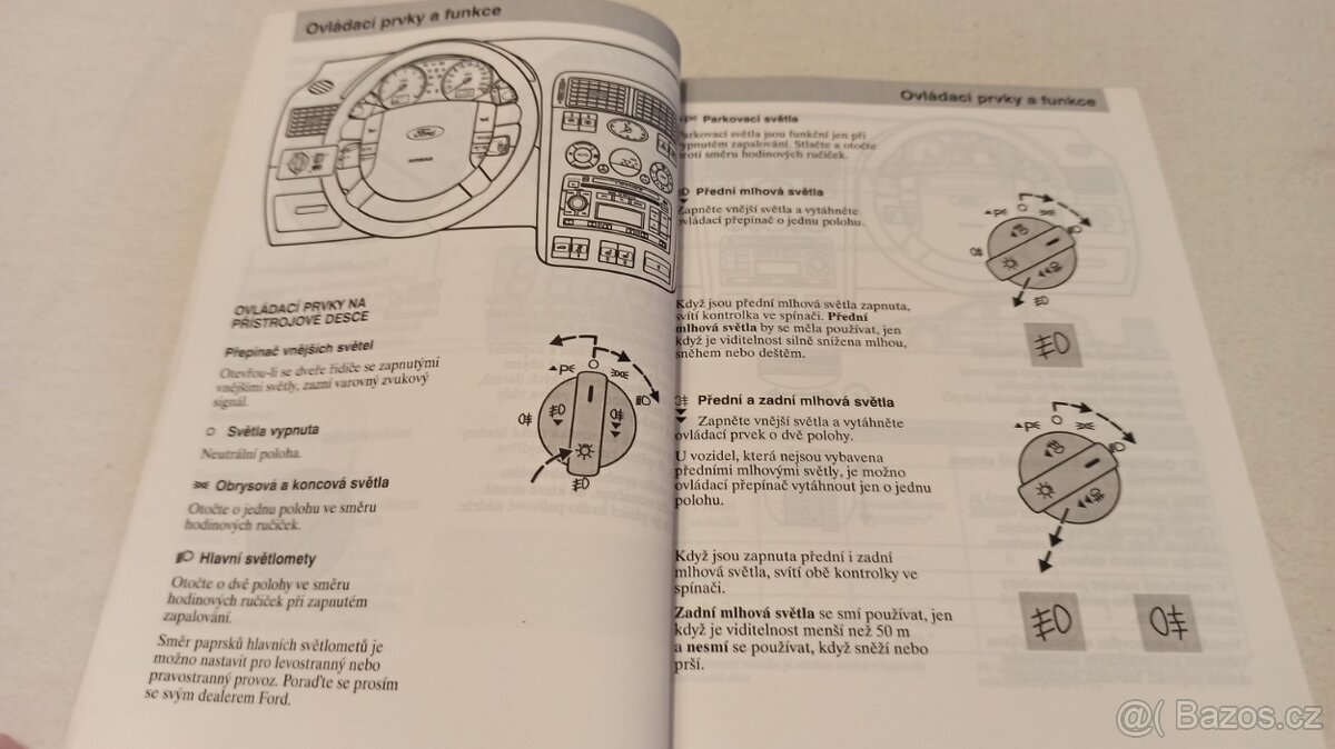 Ford Mondeo 3 - český návod k obsluze – příručka uživatele - 5