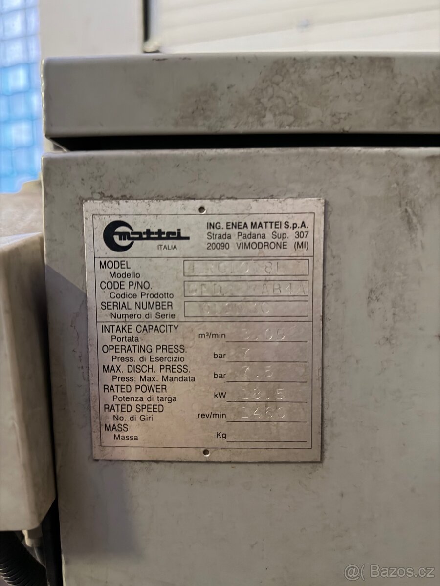 Kompresor Mattei ERC 1018L - 5