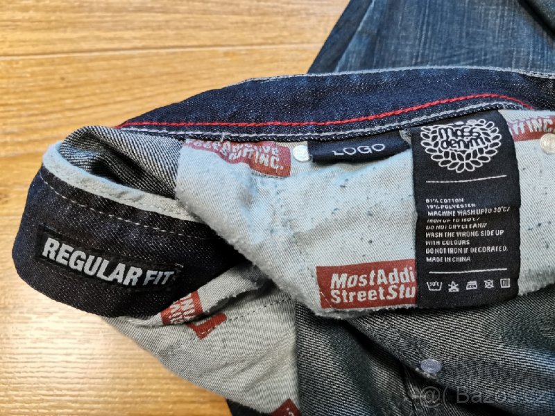 kalhoty/rifle/jeansy massDNM - 5