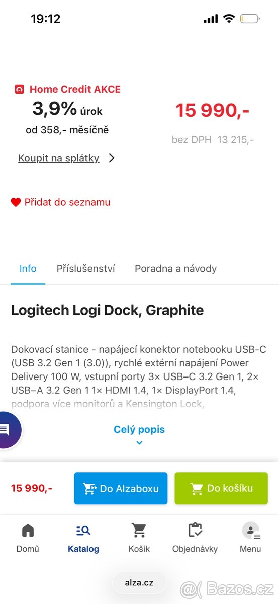 Dokovací stanice Logi Dock - 5