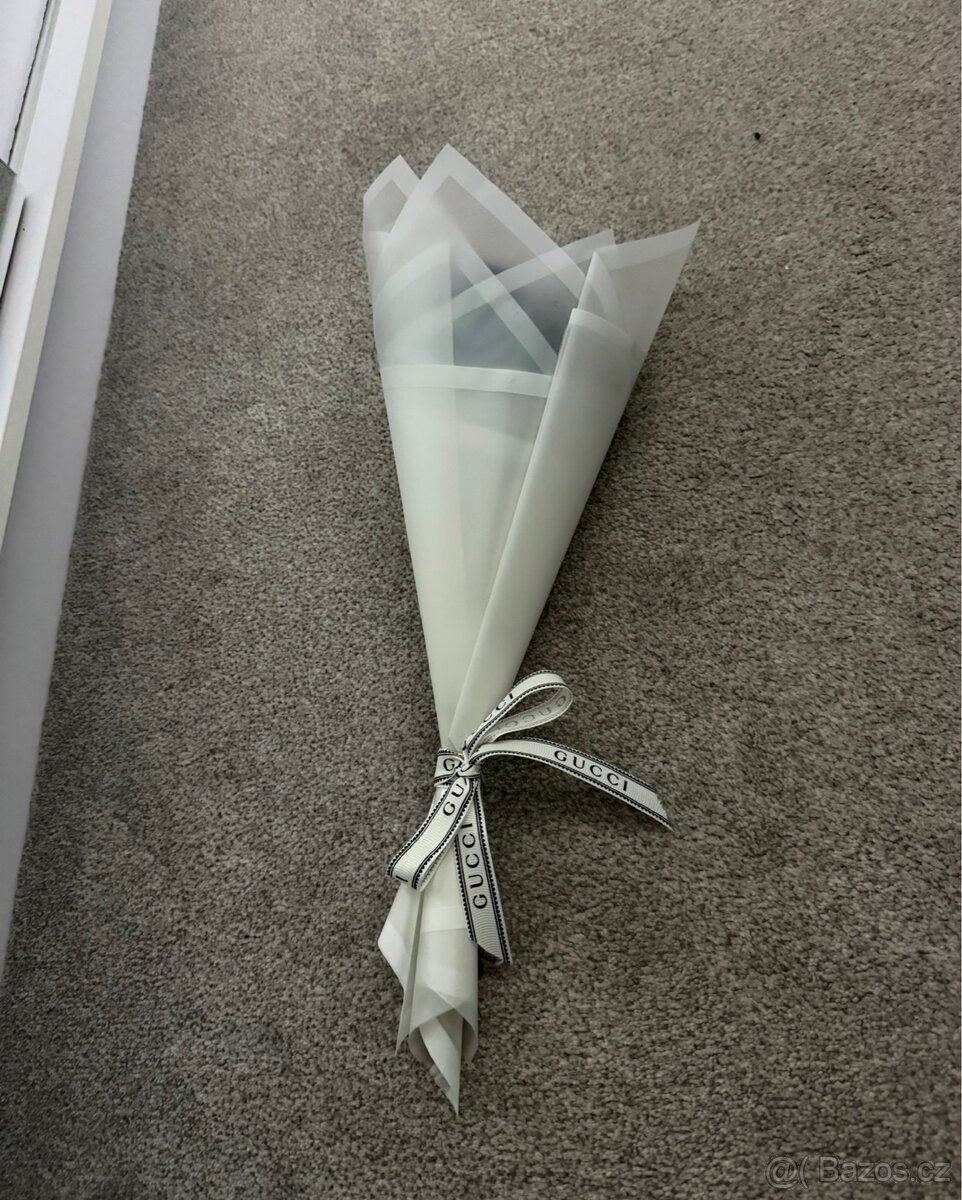 Ručně vyráběné růže 7ks cca 40cm - 5