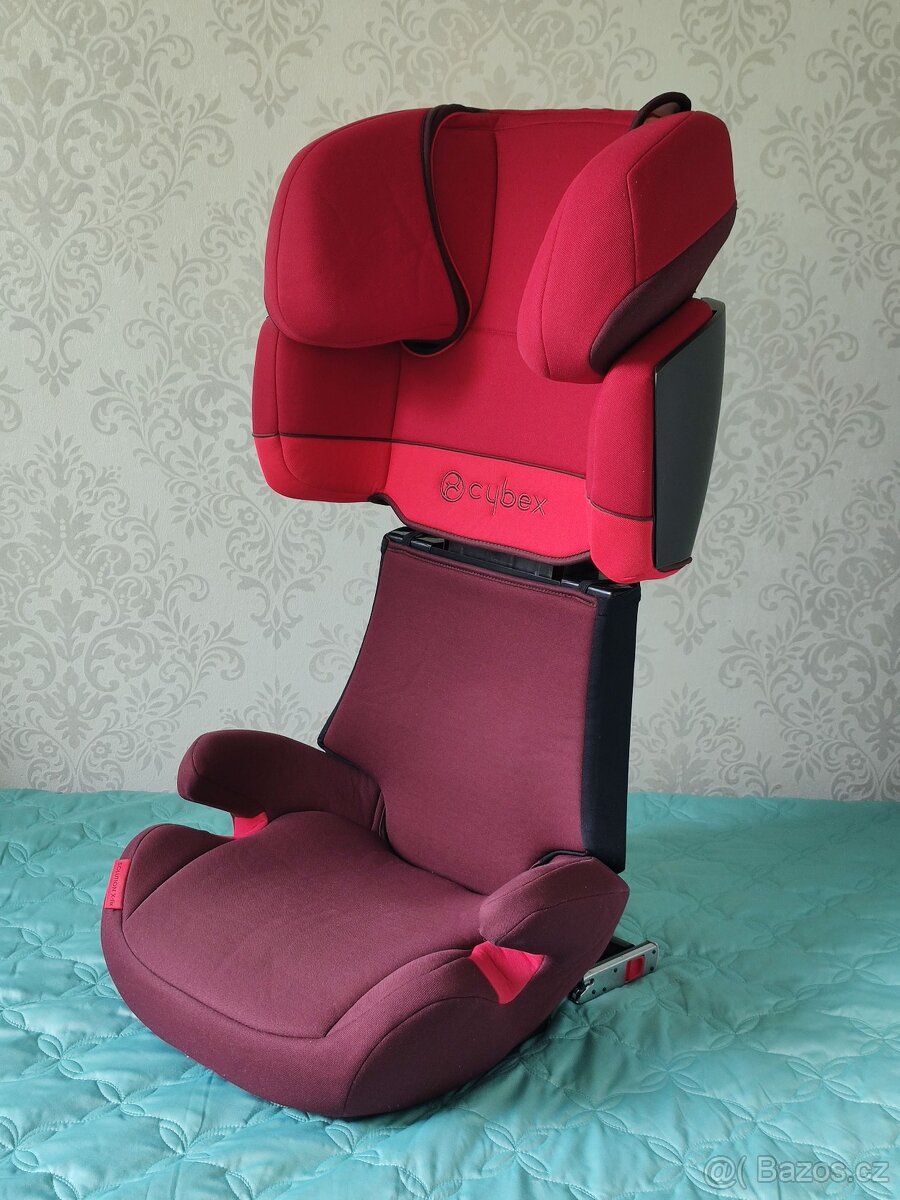 Cybex Solution x-fix 15-36 kg červená - 5