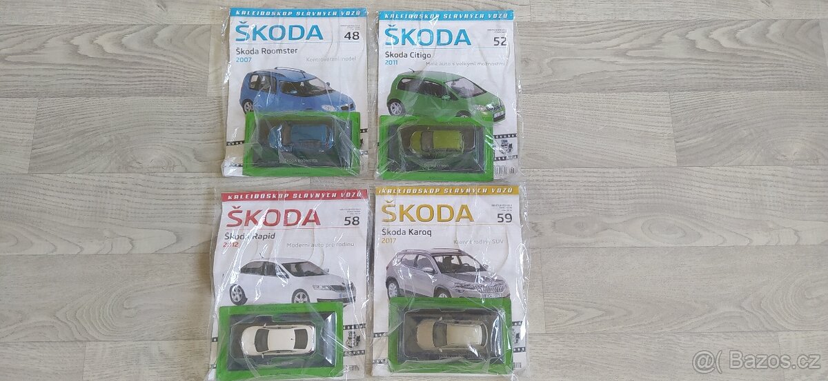 autíčka - modely Škoda DeA 1/43 + Hachette 1/24 - 5