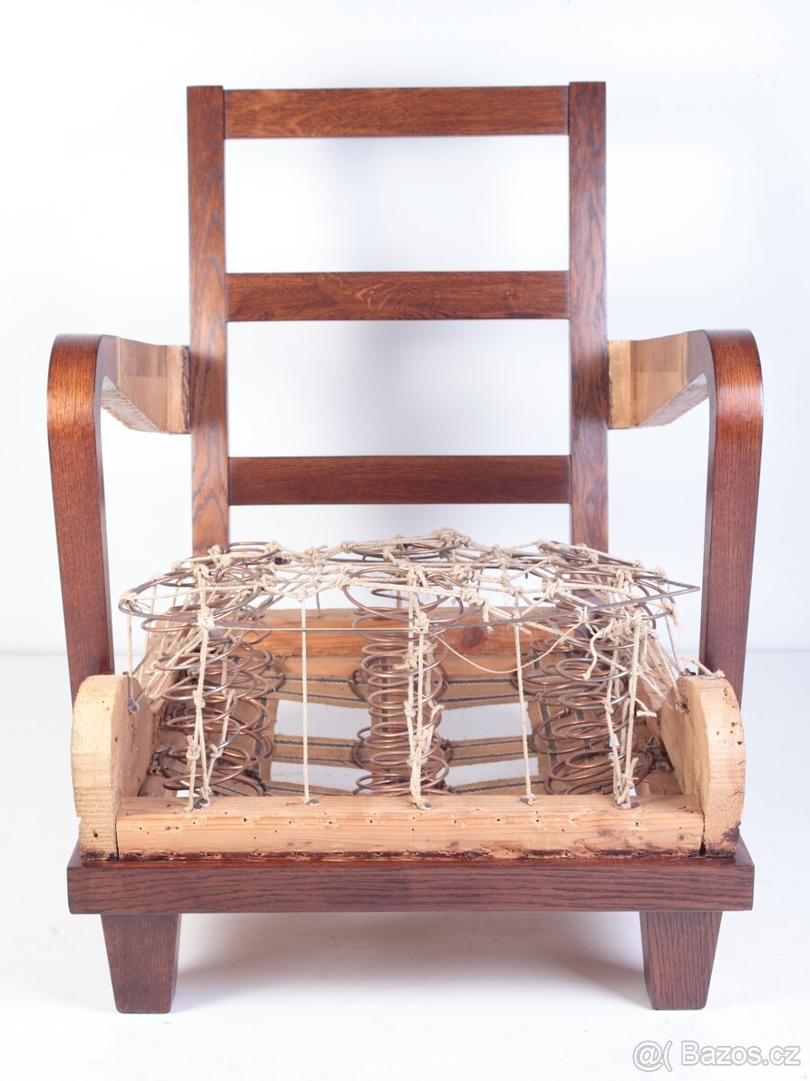 Křesla Art Deco Restaurováno - 5