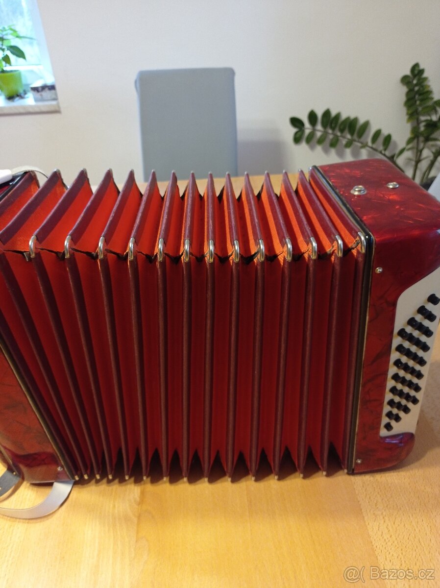 Harmonika, klávesový akordeon - 5