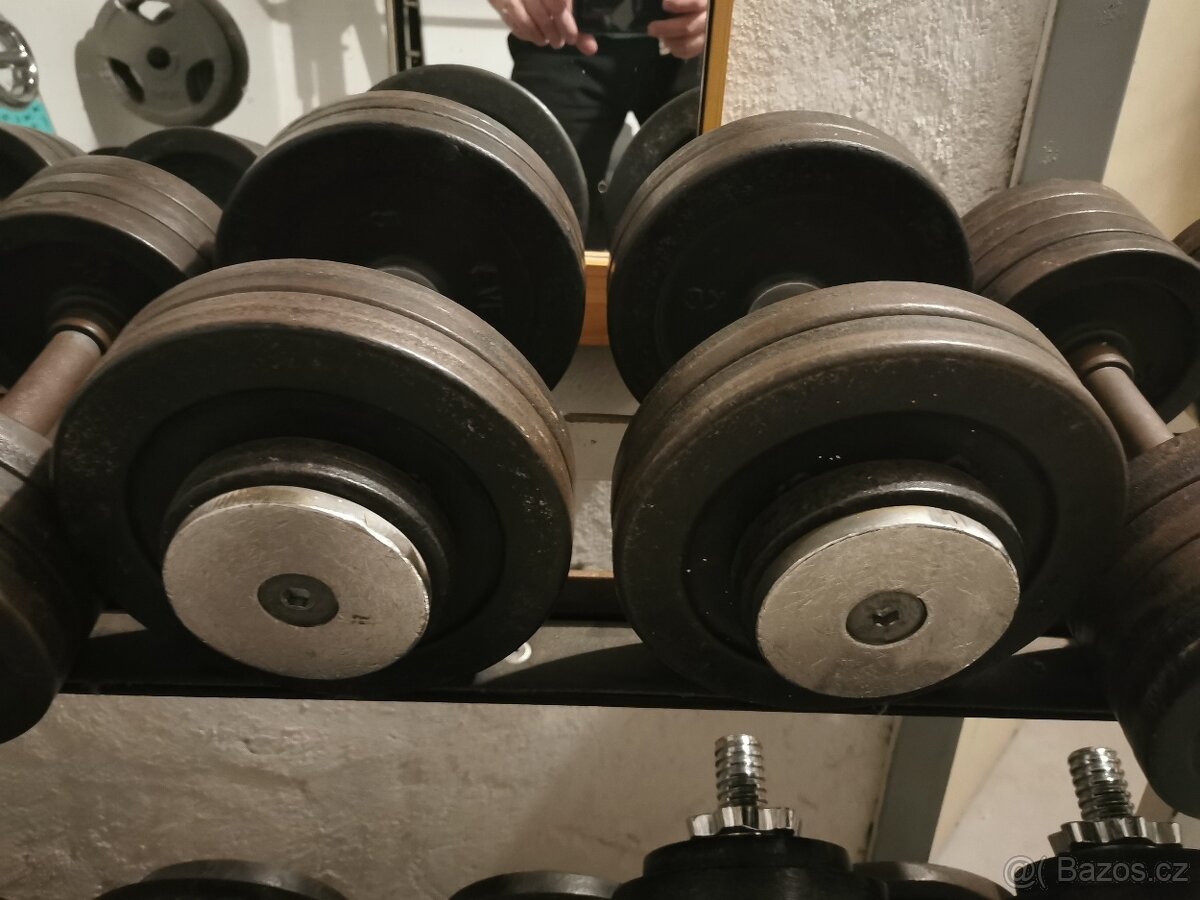 Prodám činky - jednoručky - 5