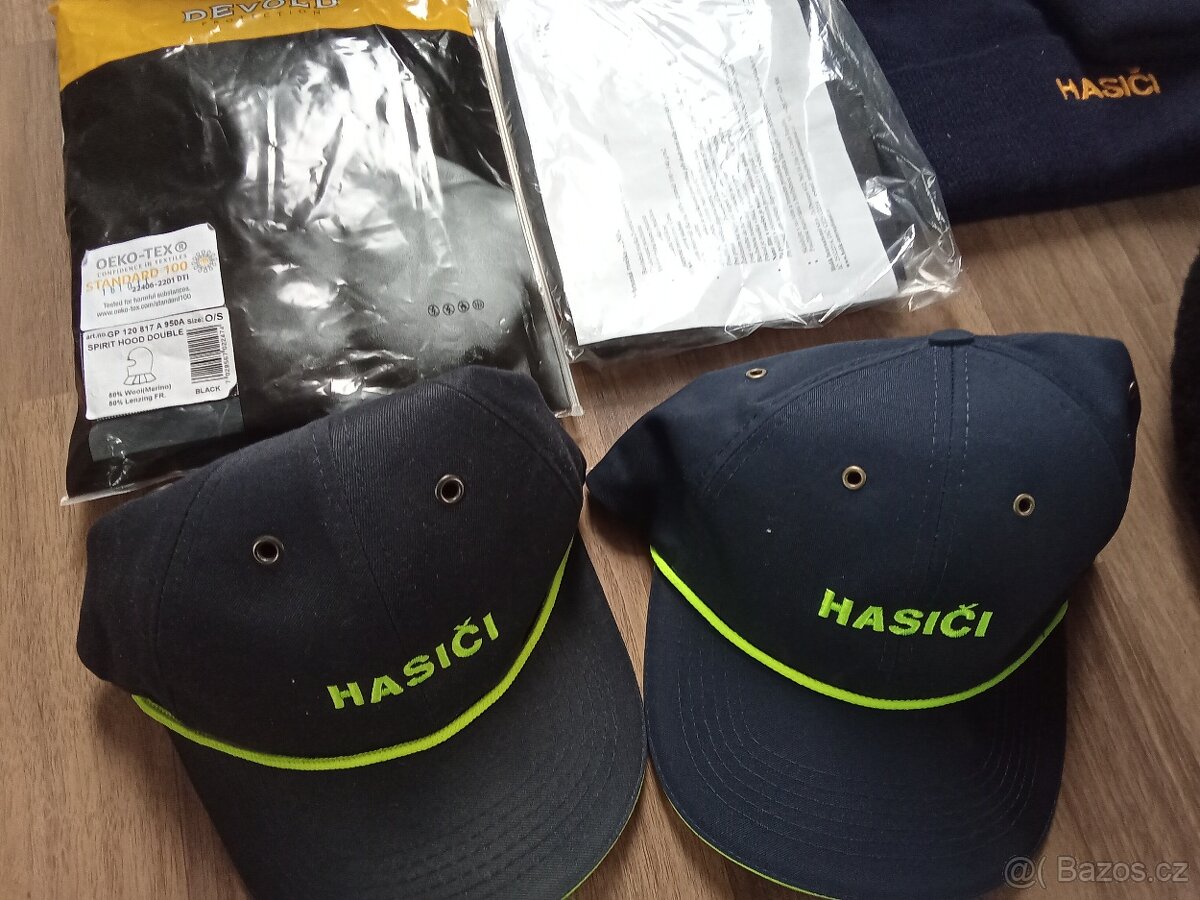 Hasičská čepice - kukla maska - 5