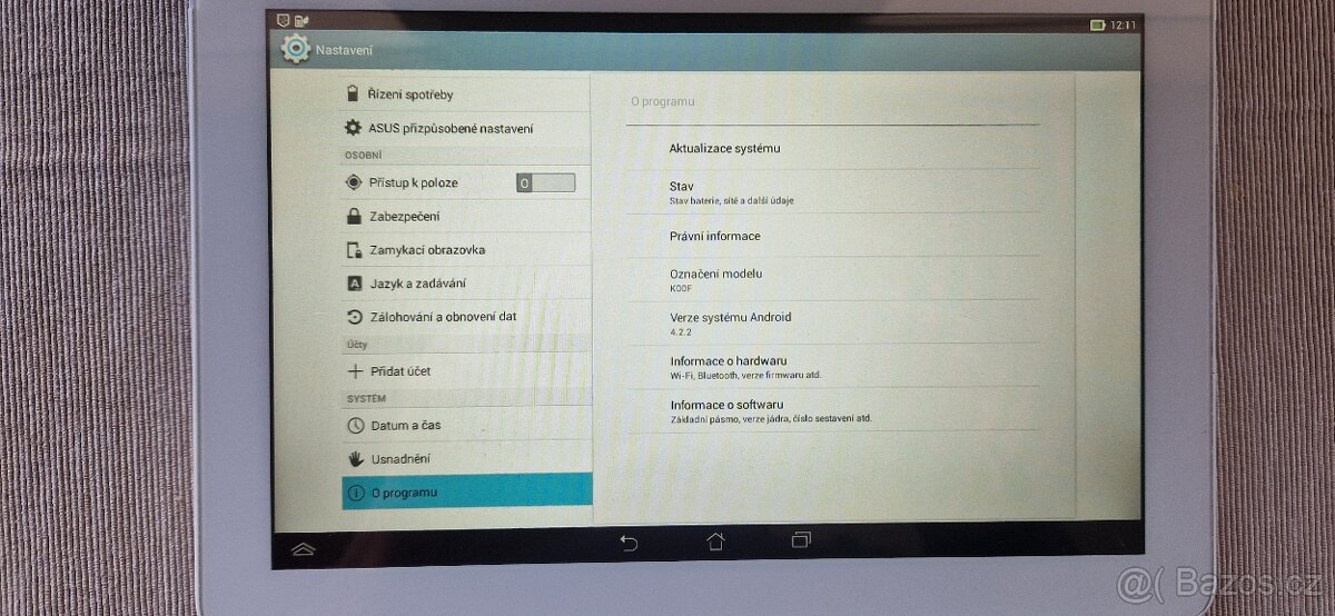 Tablet ASUS K00F White - 5